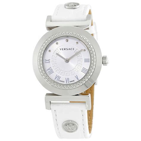 versace vanity silver dial ladies watch|Versace Vanity Silver Dial Ladies Watch .